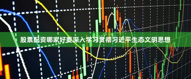 股票配资哪家好要深入学习贯彻习近平生态文明思想